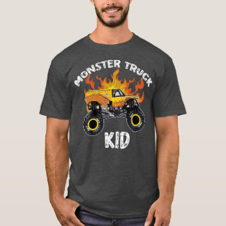 Monster truck Earthshaker Gift For KIDS T-Shirt