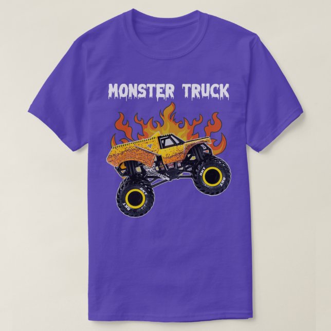 Monster truck Earthshaker monster truck lovers 2 T-Shirt (Design Front)