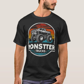 Monster Truck for Toddlers Youth Adults T-Shirt