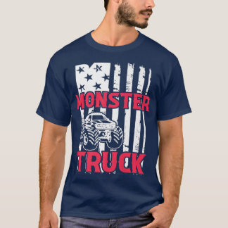 Monster Truck Funny Driver 2076 T-Shirt