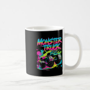 Monster Truck Graffiti Art Colourful  Coffee Mug