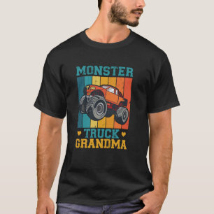 Monster Truck Grandma Design Off Road Adventure T-Shirt