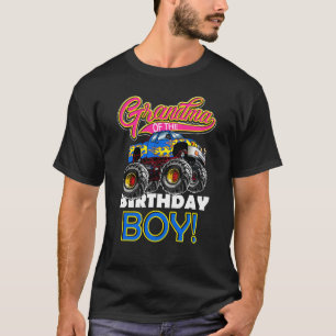 Monster Truck Grandma of The Birthday Boy 1 T-Shirt