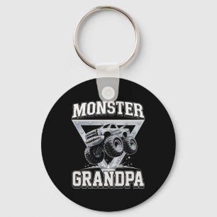 Monster Truck Grandpa Fathers Day Monster Truck Ar Key Ring