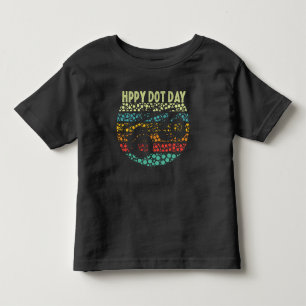 Monster Truck happy International Dot Day  Toddler T-Shirt