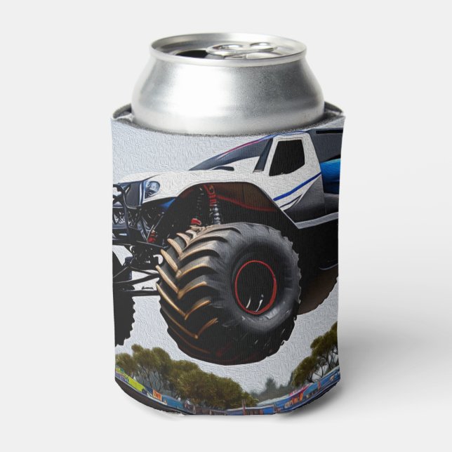Monster Truck Launch, Can Cooler (Can Front)