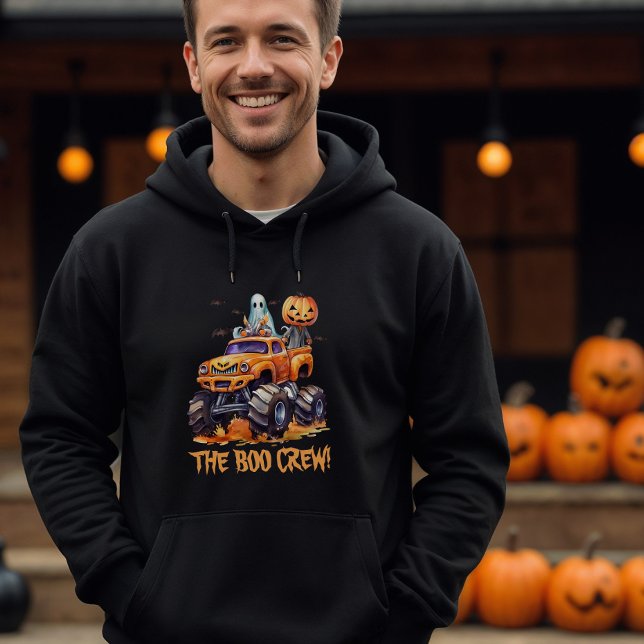 Monster Truck Matching Family Cute Boo Crew Mens Hoodie (Creator Uploaded)