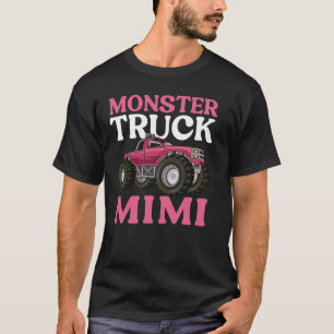 Monster Truck Mimi Grandma Proud Monster Truck Mim T-Shirt