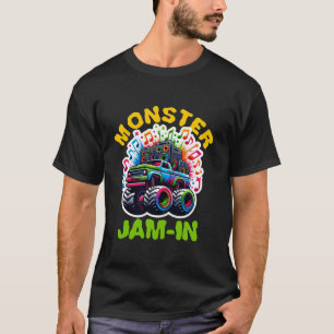 Monster Truck Monster Jam In Off Road Adventure T  T-Shirt