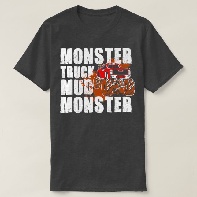 Monster truck Mud Monster 3 T-Shirt (Design Front)