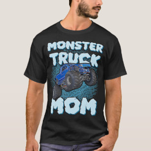 Monster Truck Mum For Mother Mama Mummy Funny Mons T-Shirt