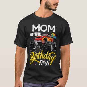 Monster Truck Mum Of The Birthday Boy 2 T-Shirt