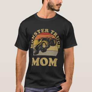 Monster Truck Mum Retro Vintage Monster Truck T-Shirt