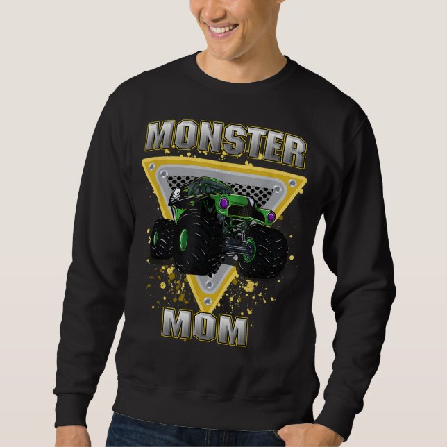 Monster Truck Mum Sweatshirt (Front)