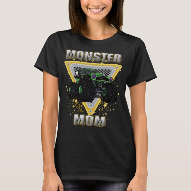 Monster Truck Mum T-Shirt (Front)