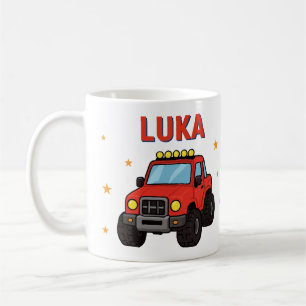 Monster Truck Name Age Birthday Coffee Mug
