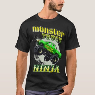 Monster Truck Ninja Lifted Truck Truck Driver Gi T-Shirt