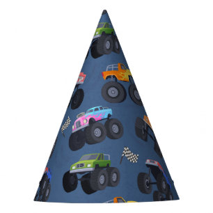Monster Truck Party Hat