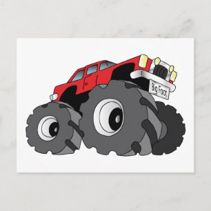 Monster Truck Postcard