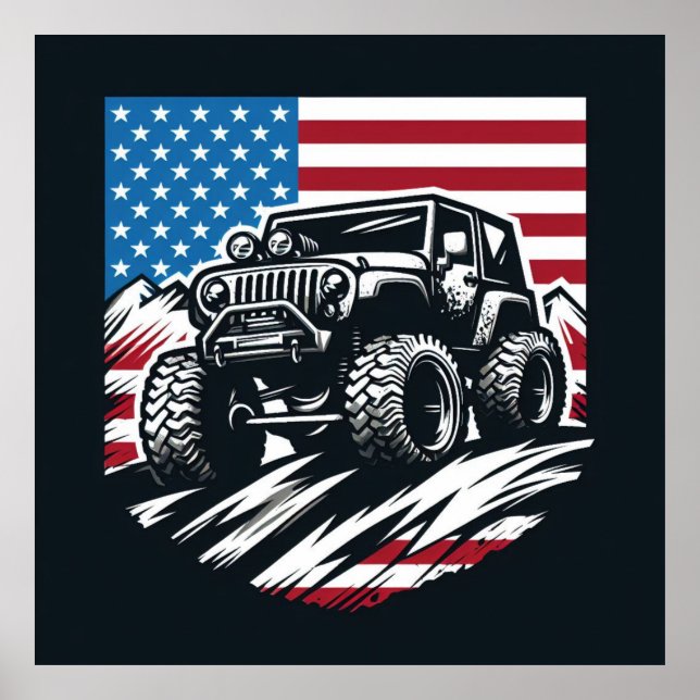 MONSTER TRUCK POSTER (Front)