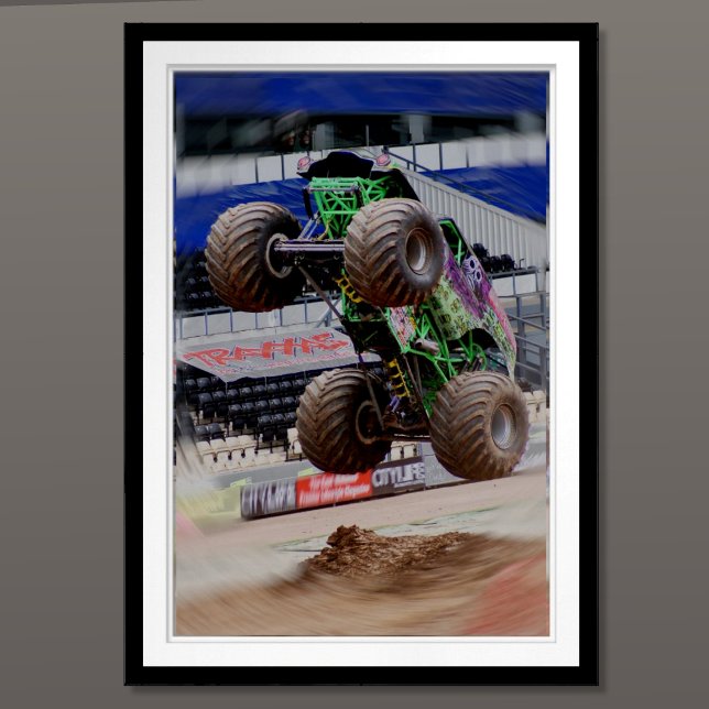Monster Truck  Poster (Please select options to see pricing for frames.)