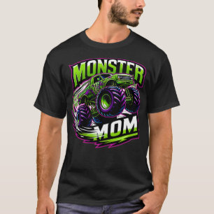 Monster Truck Race Racer Driver Mum Mothers Day    T-Shirt