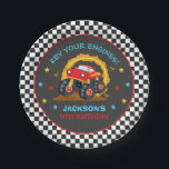 Monster Truck Rally Birthday Party Decorations Paper Plate<br><div class="desc">Monster Truck Rally Birthday Party Decorations Paper Plate</div>