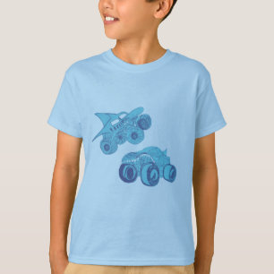  Monster Truck Rally Birthday Party T-Shirt