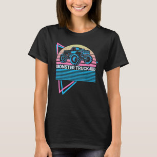Monster Truck Retro Monster Truck Kid T-Shirt