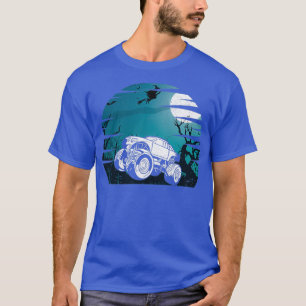 Monster Truck Rider Halloween Costume Bat T-Shirt