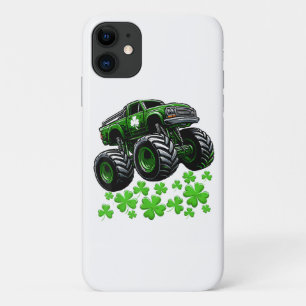Monster Truck St Patricks Day Irish Lucky iPhone 11 Case