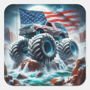 MONSTER TRUCK STICKER