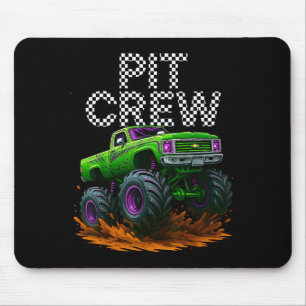 Monster Truck T Crew Family Matching Birthday Part Mouse Pad