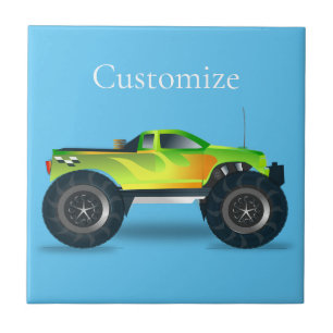 Monster Truck Thunder_Cove Ceramic Tile