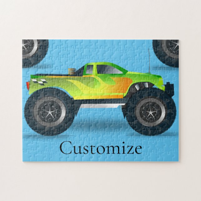 Monster Truck Thunder_Cove Jigsaw Puzzle (Horizontal)