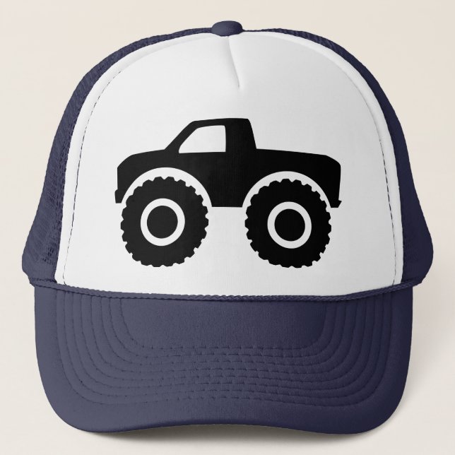 Monster truck trucker hat (Front)