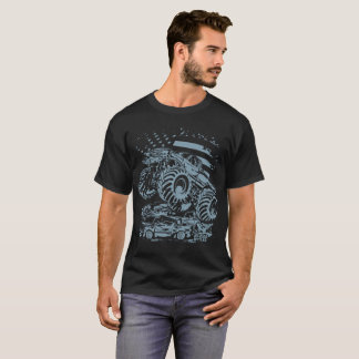 MONSTER TRUCK USA FLAG T-Shirt