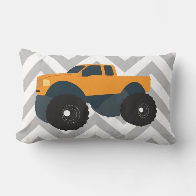 Monster Truck Vehicle Lumbar Cushion (Front)