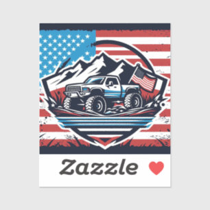 MONSTER TRUCK VINLY STICKER