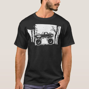 Monster truck vintage- Washington off-road forest  T-Shirt