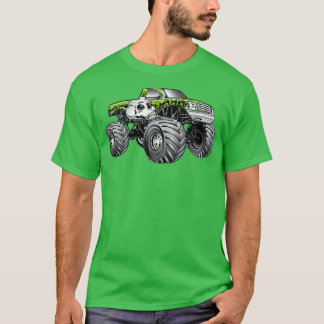 Monster Truck Wicked Skull T-Shirt