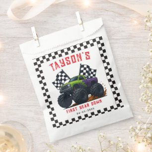 Monster Trucks 1st Birthday Party  Favour Bag