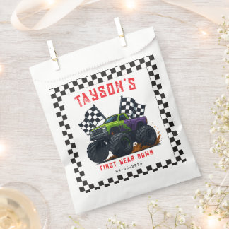 Monster Trucks 1st Birthday Party  Favour Bag