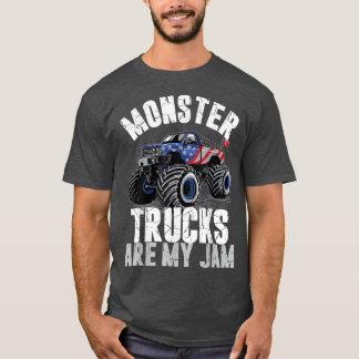 Monster Trucks Are My Jam 2142 T-Shirt