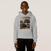 Monster Trucks Mayhem, Boys Hoodie