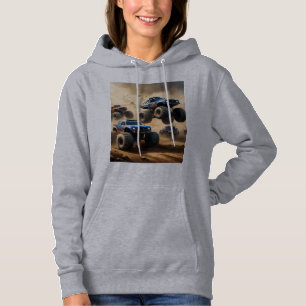 Monster Trucks Mayhem, Ladies Hoodie
