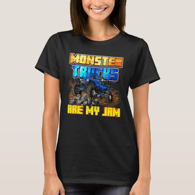 Monster Trucks  Men Women Kids T-Shirt (Front)