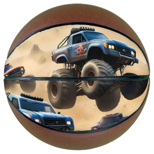 Monster Trucks Racing In The Desert, Basketball