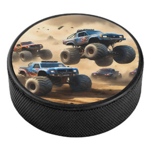 Monster Trucks Racing In The Desert, Hockey Puck