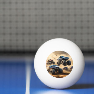 Monster Trucks Racing In The Desert, Ping Pong Ball